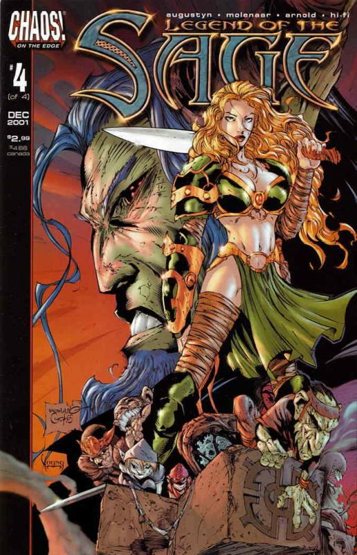 Legend of the Sage #4 VF; Chaos | save on shipping - details inside