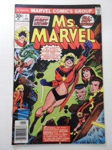 Ms. Marvel #1 (1977) This Woman, This Warrior! Key Issue!! Fine+ Condition!