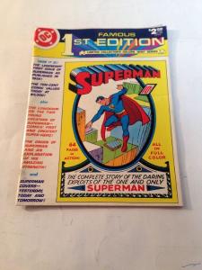 Famous First Edition C-61 Fn Fine 6.0 Superman