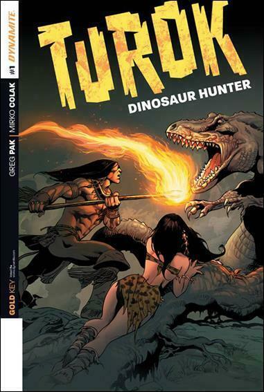 Turok: Dinosaur Hunter (Dynamite, Vol. 1) #1 (2nd) VF/NM; Dynamite | save on shi