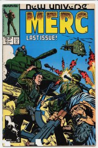 Mark Hazzard: Merc #12 (1987) Lincoln Griffin