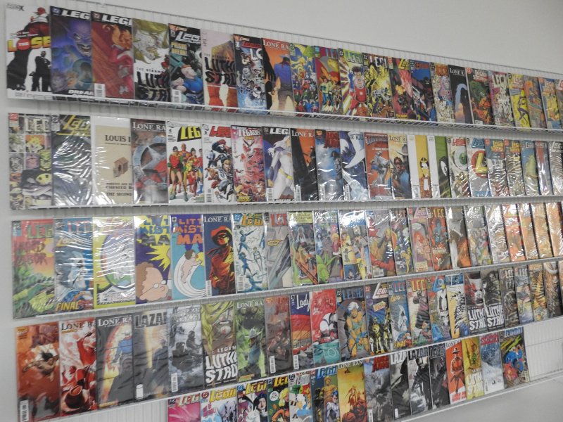 Huge Lot 111 Comics W/ Legion, Lobo, Lone Ranger, +More! Avg VF- Condition!