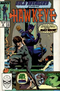 Solo Avengers #14 (1989) Hawkeye