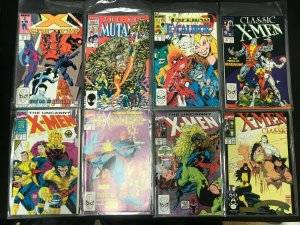 X-MEN 8PC LOT (FN) ASSORTED SERIES!! 1989-91