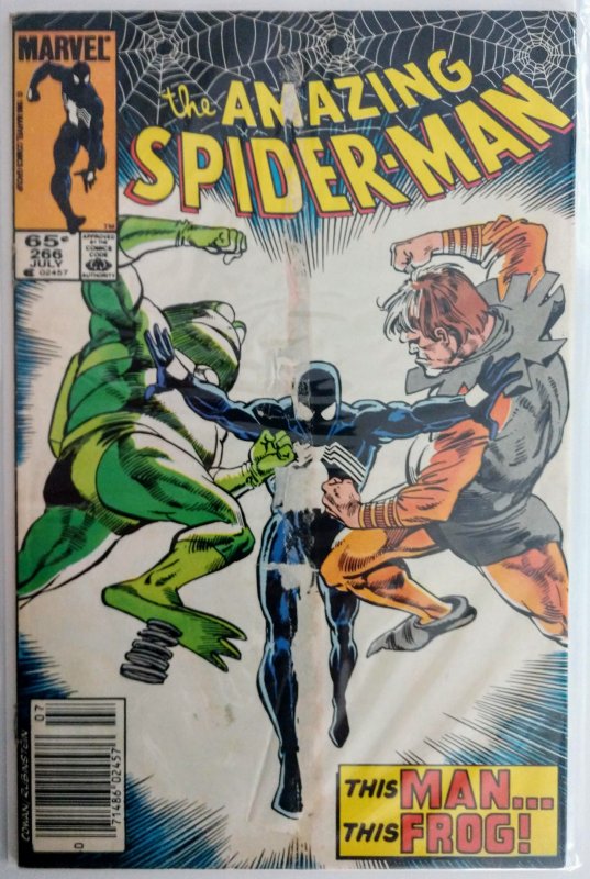 The Amazing Spider-Man #266 Newsstand (VG-)(1985)