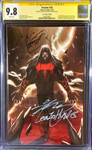 ?? Venom #26 CGC 9.8 Inhyuk Lee Virgin Variant! Signed & Remarked!