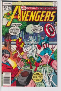 AVENGERS #170 (Mar 1978) FVF 7.0 white