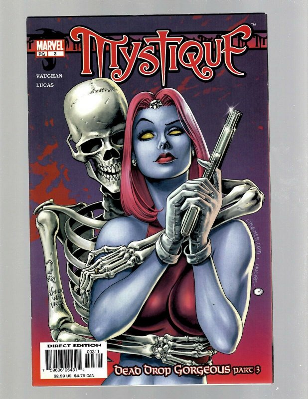 Lot Of 14 Mystique Marvel Comic Books # 1 2 3 4 5 6 7 8 10 11 12 13 14 15 HY5