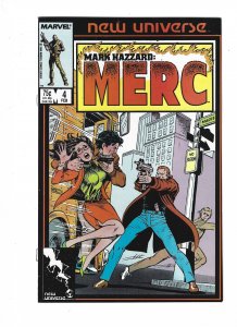 Mark Hazzard: Merc #1 through 5 Newsstand Edition (1986)