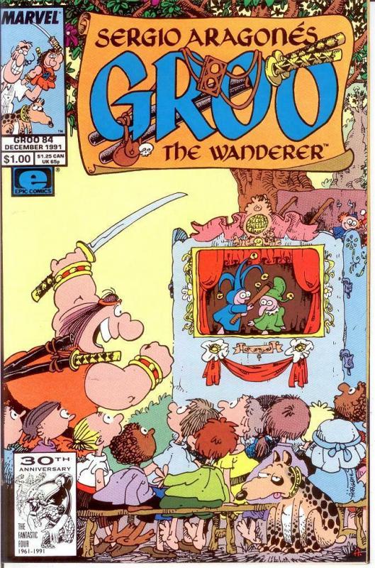 GROO 84 VF-NM Dec. 1991 SERGIO ARAGONES COMICS BOOK