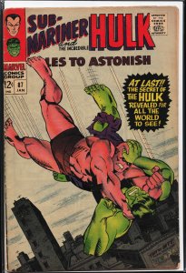 Tales to Astonish #87 (1967) Hulk