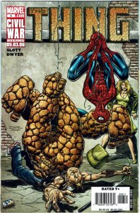 Thing #6 (2006 v2) Dan Slott Fantastic Four Spider-Man NM