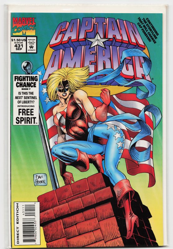 Captain America #431 (1994) Captain America [Key Issue]