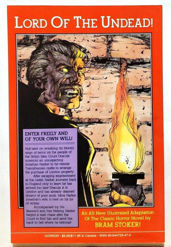 Dracula Book #1 (July 1990, Eternity) 6.5 FN+