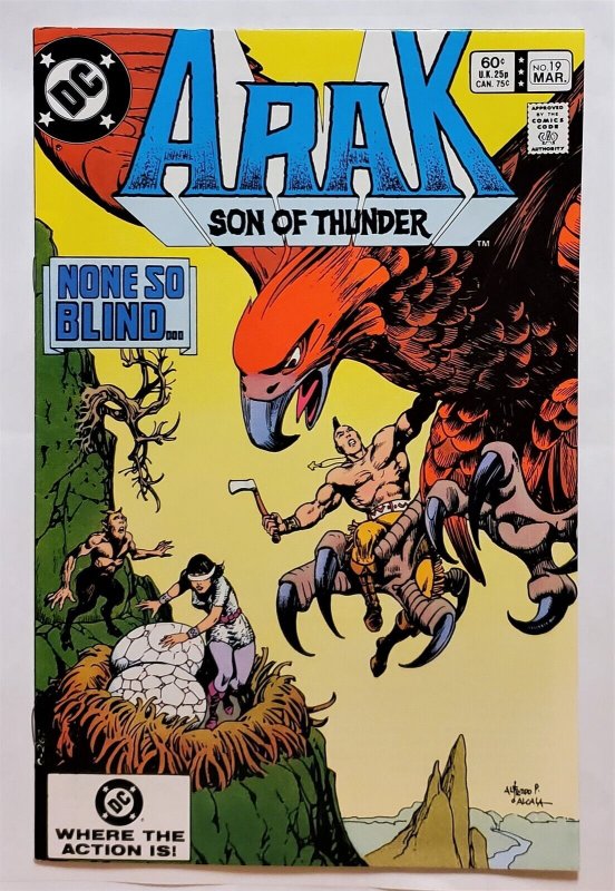 Arak Son of Thunder #19 (March 1983, DC) 8.0 VF