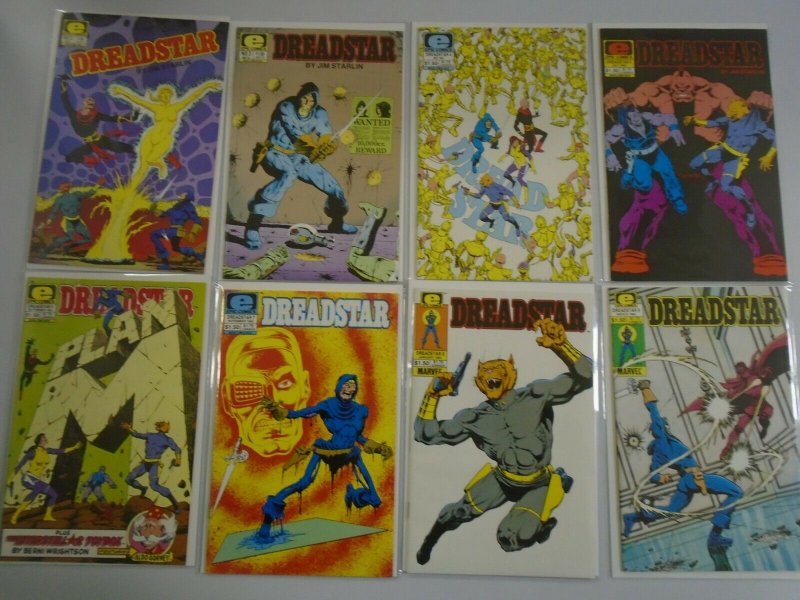 Dreadstar Comic lot 43 different from #2-55 + annual avg 8.5 VF+ (1983-90)