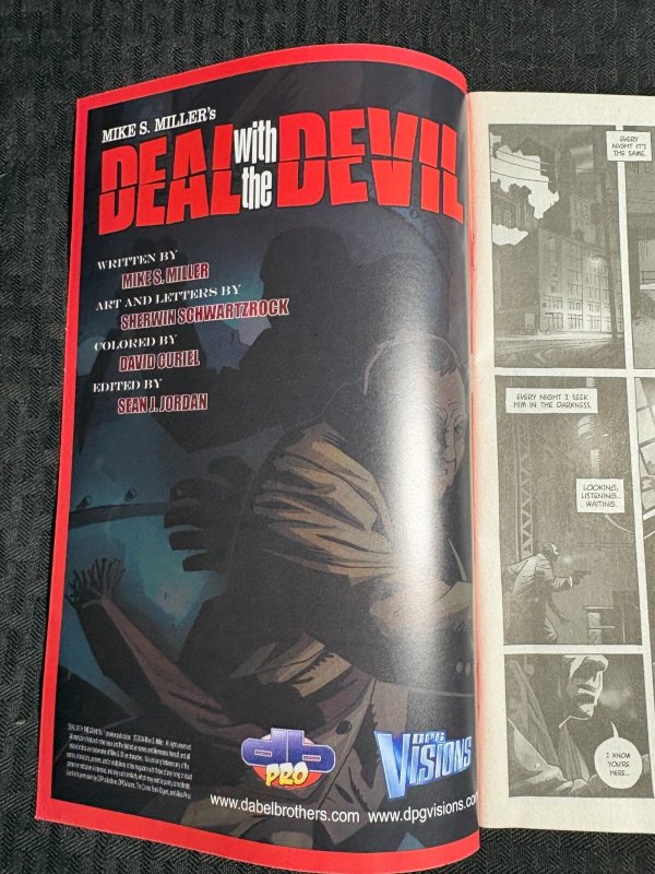 2004 DEAL WITH THE DEVIL #1 by Mike S Miller FN+ 6.5 Comic Book Digest