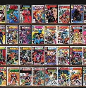 Huge Lot 150+ Comics with Micronauts, The Uncanny X-Men & More!