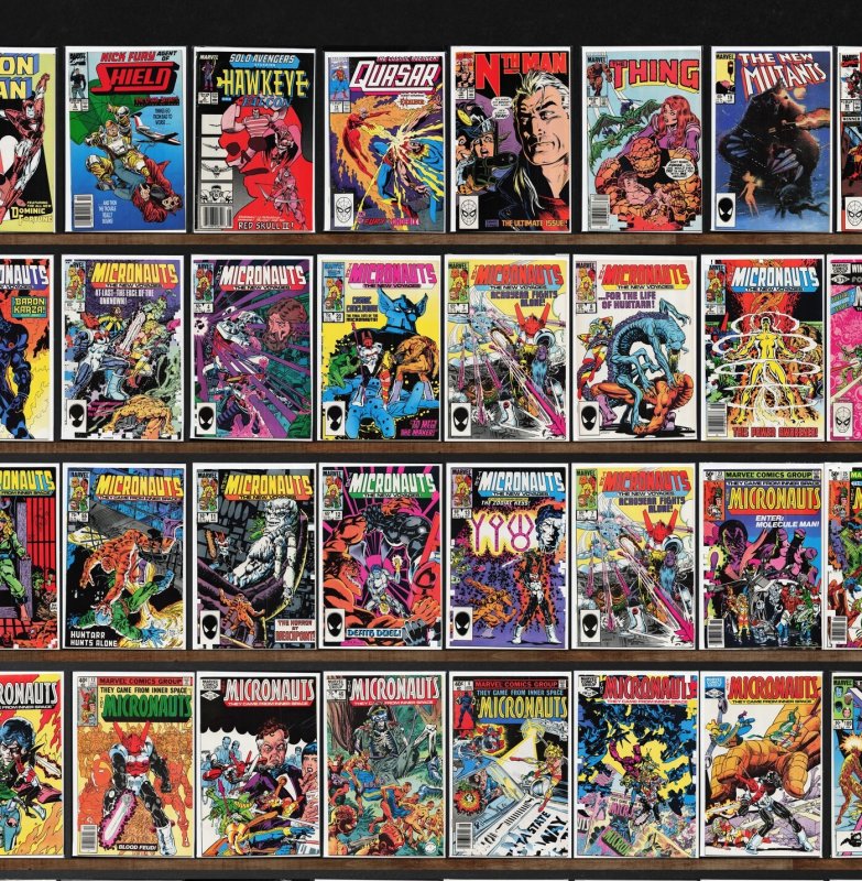 Huge Lot 150+ Comics with Micronauts, The Uncanny X-Men & More!