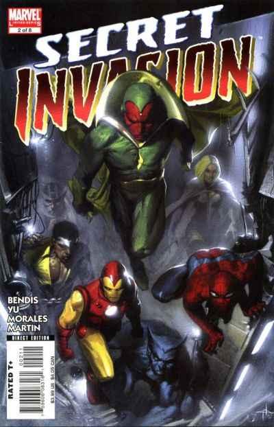 Secret Invasion #2, NM + (Stock photo)