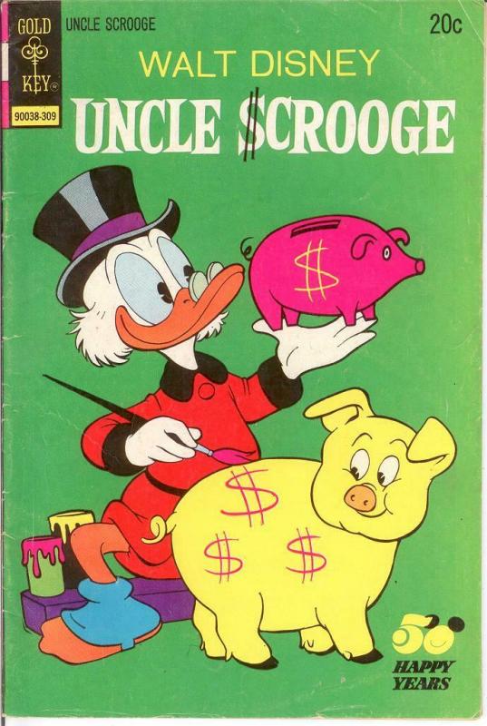 UNCLE SCROOGE 107 G-VG  Sept. 1973 COMICS BOOK