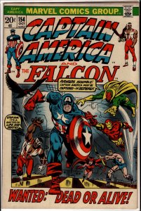 Captain America #154 (1972) Captain America and the Falcon [Key Issue]