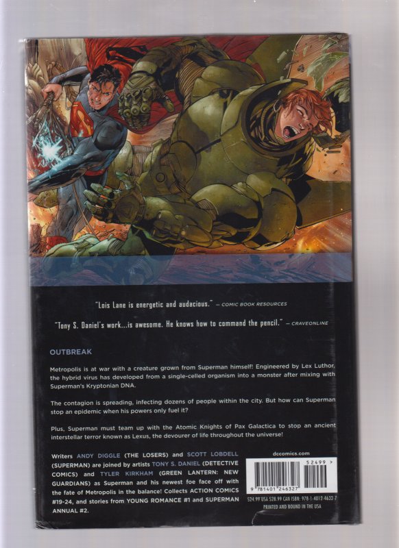 SUPERMAN: ACTION COMICS #4 - HARDCOVER (7.5/8.0) 2014