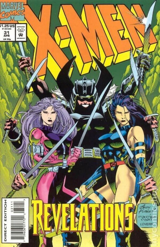 X-Men 1991 1st Series #31 Revelations MINT