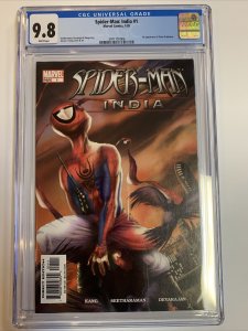 Spider-man India (2005)  # 1  (CGC 9.8 WP) 1st App