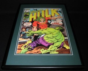 Incredible Hulk #141 Framed 12x18 Cover Poster Display Official RP Doc Samson