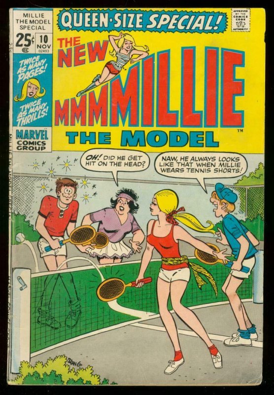 MILLIE THE MODEL QUEEN-SIZED SPECIAL #10 1971-MARVEL VG