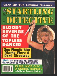 Startling Detective 3/1995-Bloody Revenge of The Topless Dancer-Cowboy Gangst...