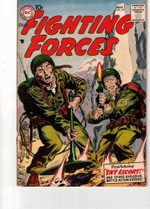 Our Fighting Forces #27 (1957) FN/VF Mid-High-Grade Early DC WarBoca CERTIFICATE