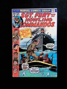 Sgt. Fury #128  MARVEL Comics 1975 GD