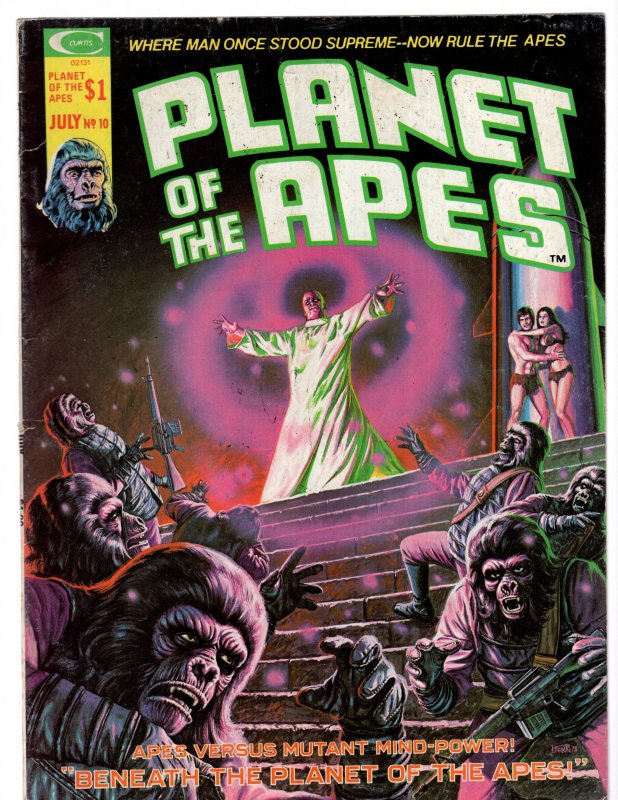 Planet of the Apes #10 (1975) Marvel/Curtis Magazine