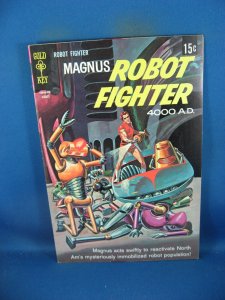 MAGNUS ROBOT FIGHTER 23 F+ GOLD KEY 1968