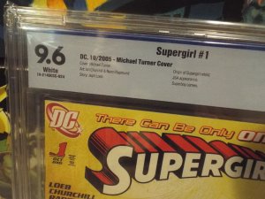 Supergirl #1 - CBCS 9.6 - 2005 DC -Michael Turner Cover Variant