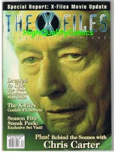 X-FILES OFFICIAL MAGAZINE #4, NM+, David Duchovny, 1997, more mags in store