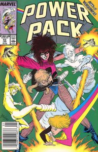 Power Pack #53 (Newsstand) FN ; Marvel | Acts of Vengeance