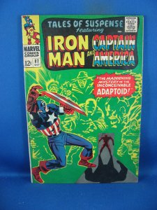 TALES OF SUSPENSE 82 VF- CAPTAIN AMERICA 1966 MARVEL