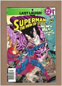 Superman Man of Steel #119 Newsstand DC Comics Jim Lee Joker: Last Laugh NM- 9.2