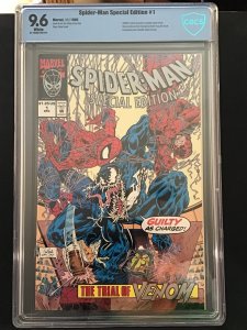 Spider-Man Special Edition #1 9.6 CBCS UNICEF mail-in Exclusive more info below