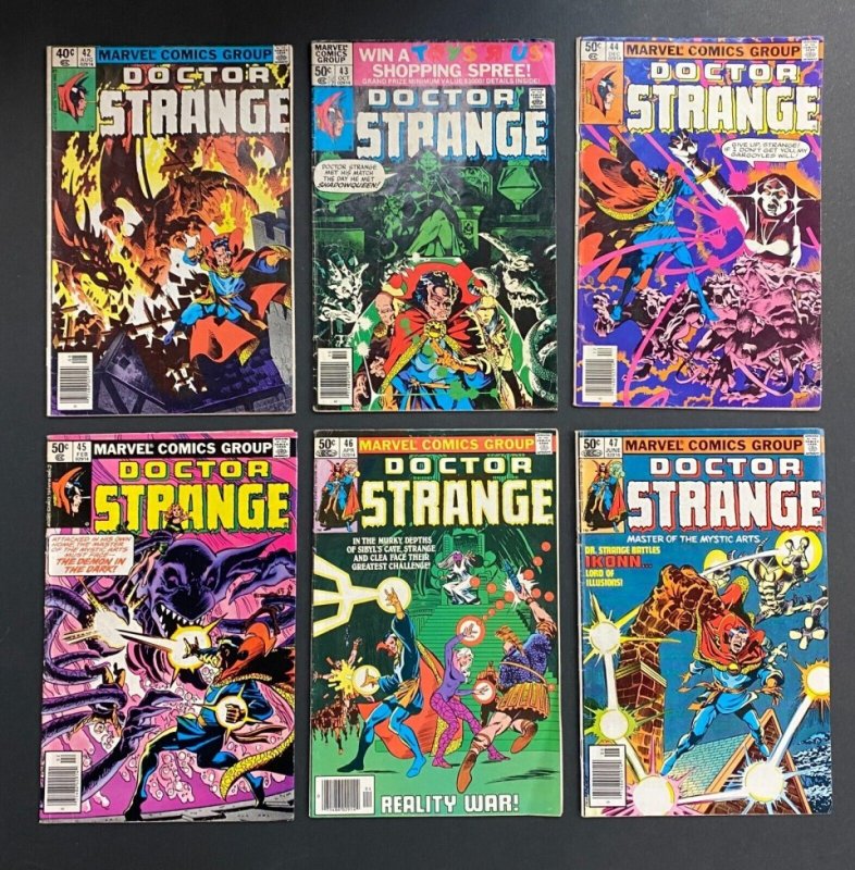 Dr. Strange (1974) #1-81 w/ Ann #1 VG/FN (5.0) Complete Lot Marvel