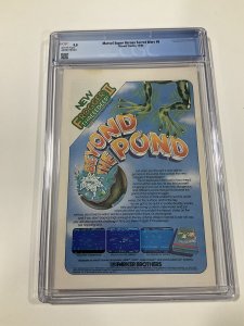 Marvel Super Heroes Secret Wars 8 CGC 9.0 White Pages 1984 Marvel 