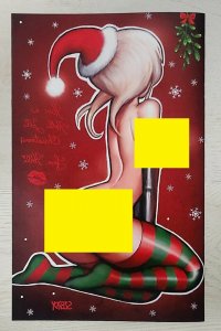 Zirty Girlz #1 Holiday Special Risqué Cover