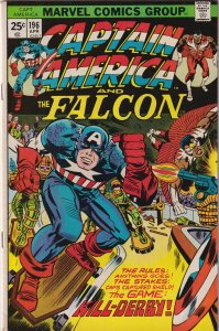 Captain America #196 (1976) Captain America and the Falcon