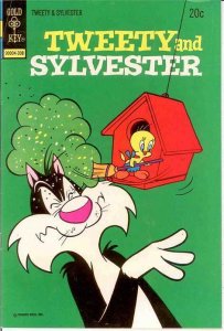 TWEETY & SYLVESTER (1963-1984 GK/WHIT) 32 VG-F Aug.1973 COMICS BOOK