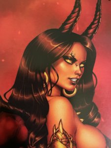 HELLWITCH #1 SACRILEGIOUS NAUGHTY HAVE A HEART EDITION SIGNED LTD 100 NM+