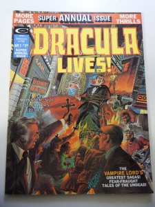 Dracula Lives Annual (1975) VG+ Condition