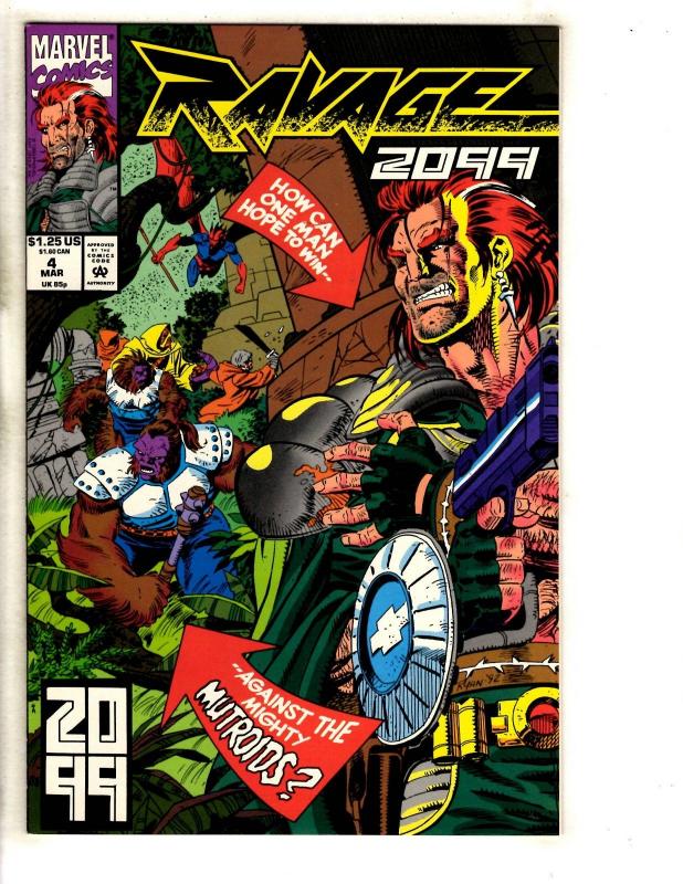 Lot Of 11 Ravage 2099 Marvel Comic Books # 1 2 3 4 5 6 7 (2) 8 9 10 DB11